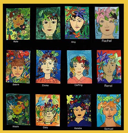 Portraits - 4th and 5th Grade Chinese